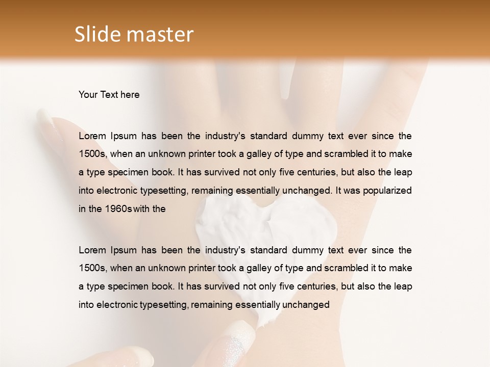 Body Care PowerPoint Template