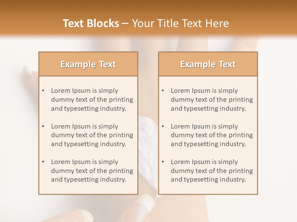 Body Care PowerPoint Template