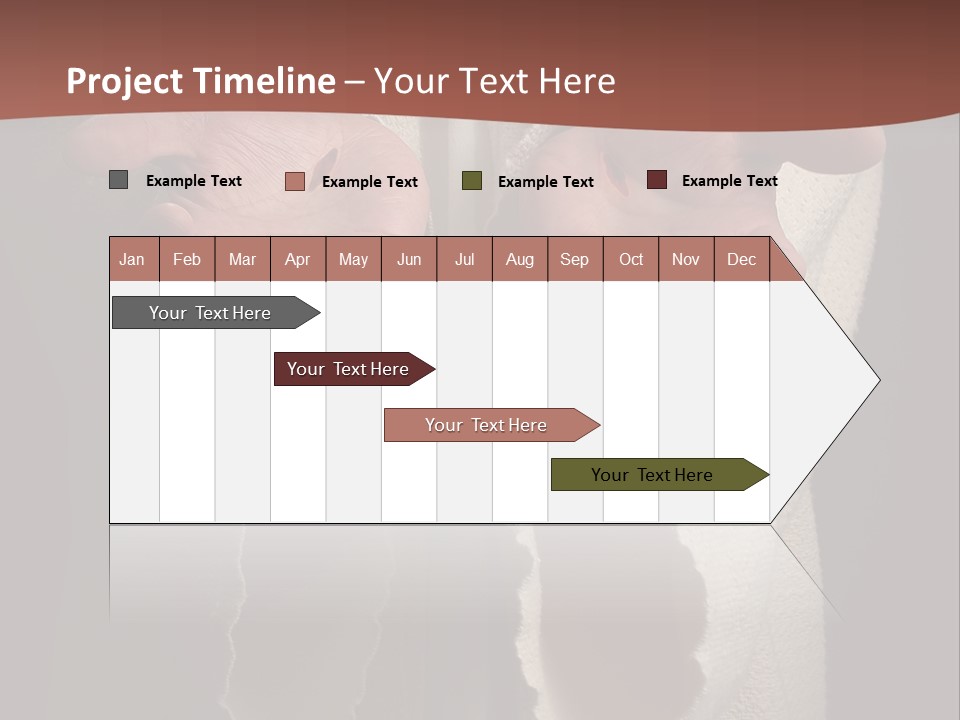 The Nail Scared Hands Of Jesus PowerPoint Template