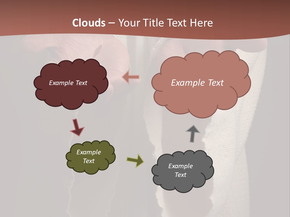 The Nail Scared Hands Of Jesus PowerPoint Template