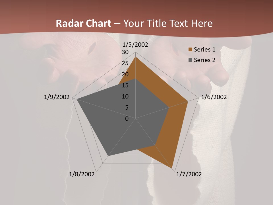 The Nail Scared Hands Of Jesus PowerPoint Template