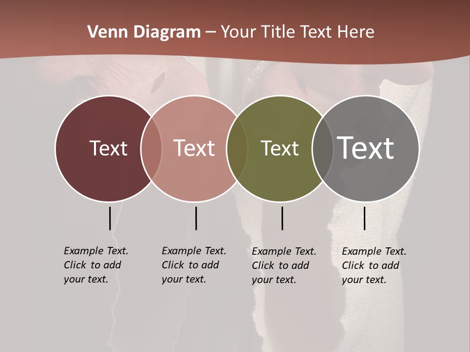 The Nail Scared Hands Of Jesus PowerPoint Template