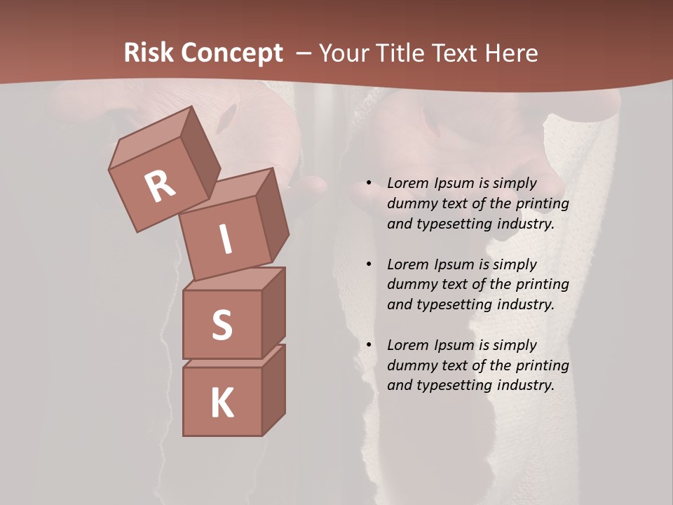 The Nail Scared Hands Of Jesus PowerPoint Template