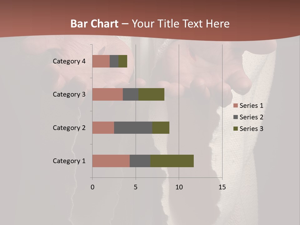 The Nail Scared Hands Of Jesus PowerPoint Template