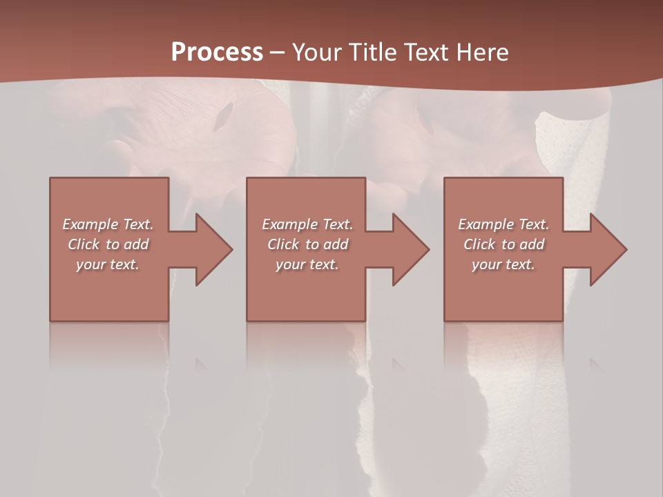 The Nail Scared Hands Of Jesus PowerPoint Template