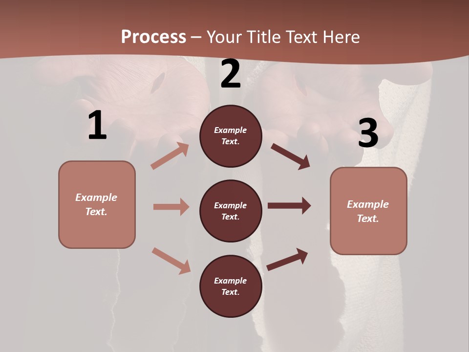 The Nail Scared Hands Of Jesus PowerPoint Template