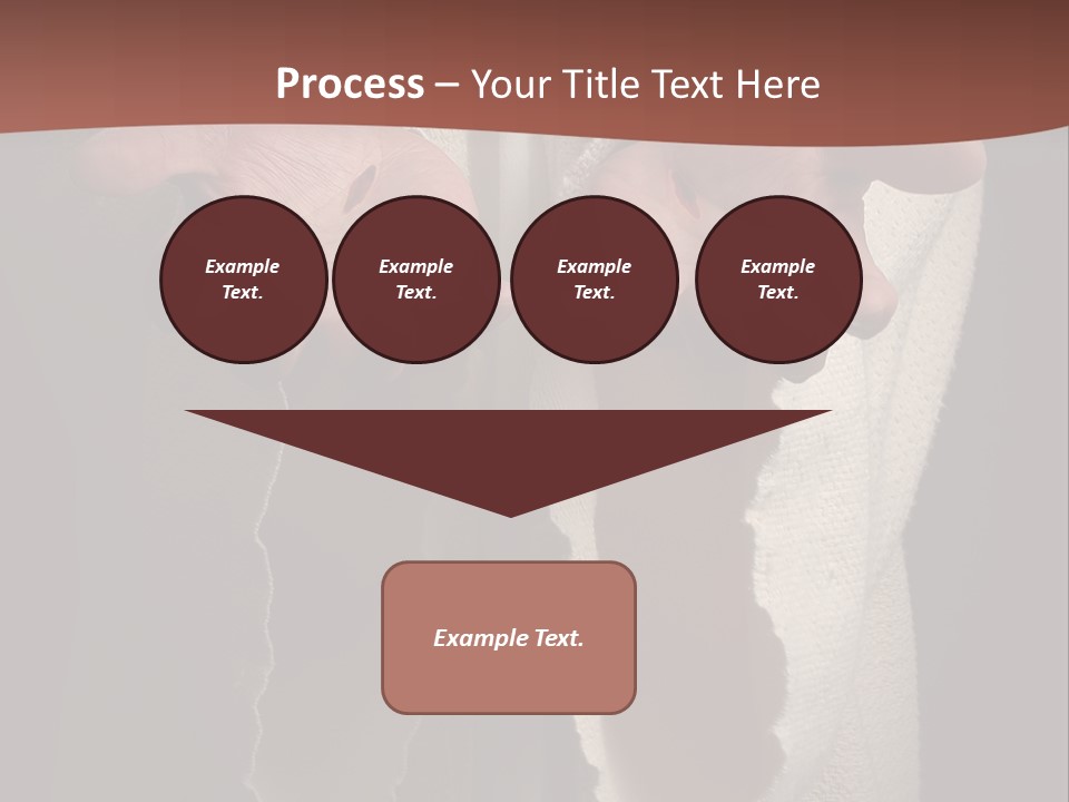 The Nail Scared Hands Of Jesus PowerPoint Template