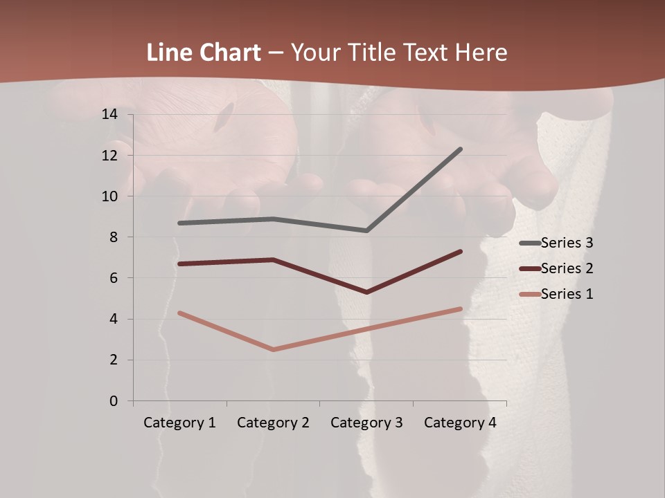 The Nail Scared Hands Of Jesus PowerPoint Template