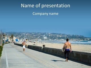 Mission Beach PowerPoint Template
