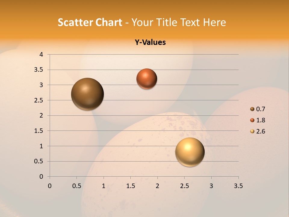 Organically Produced Free Range Eggs Showing Diversity And Variety PowerPoint Template