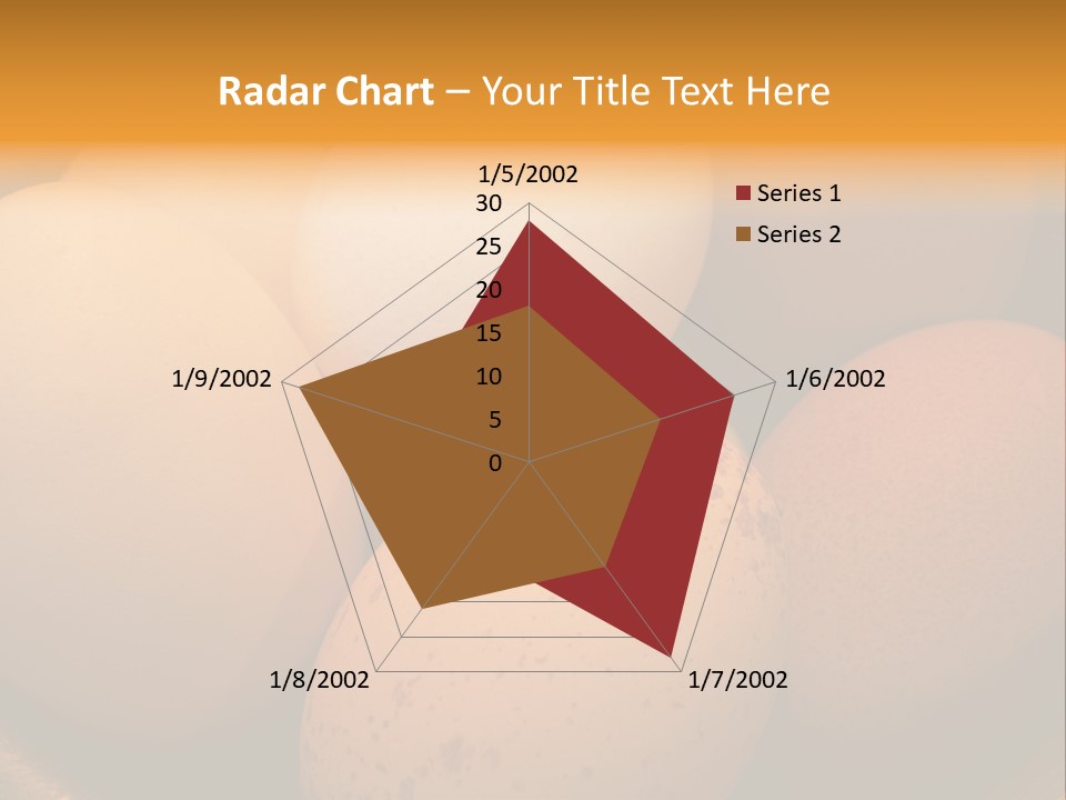 Organically Produced Free Range Eggs Showing Diversity And Variety PowerPoint Template