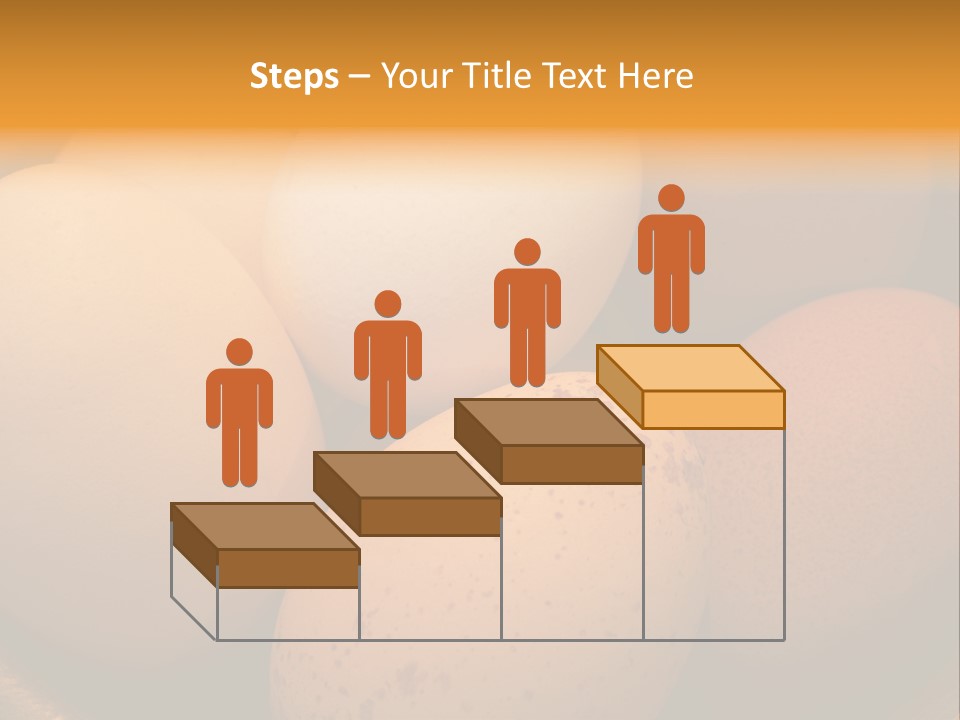 Organically Produced Free Range Eggs Showing Diversity And Variety PowerPoint Template