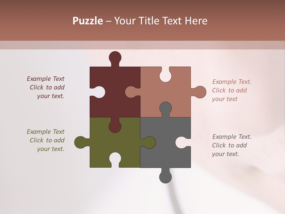 Closeup Of Operator PowerPoint Template