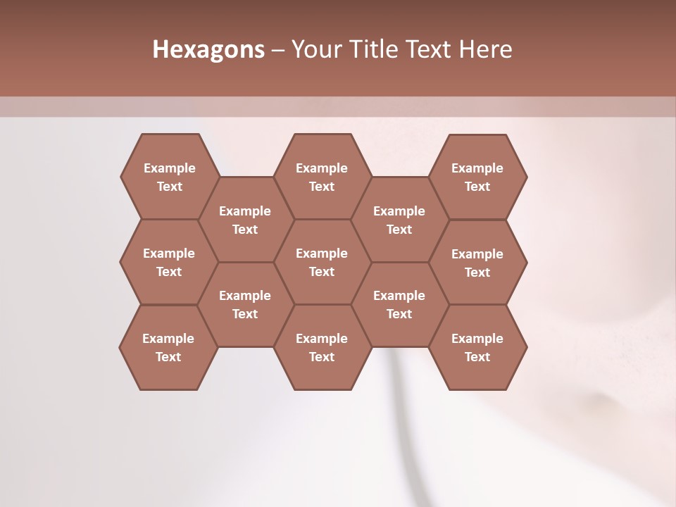 Closeup Of Operator PowerPoint Template
