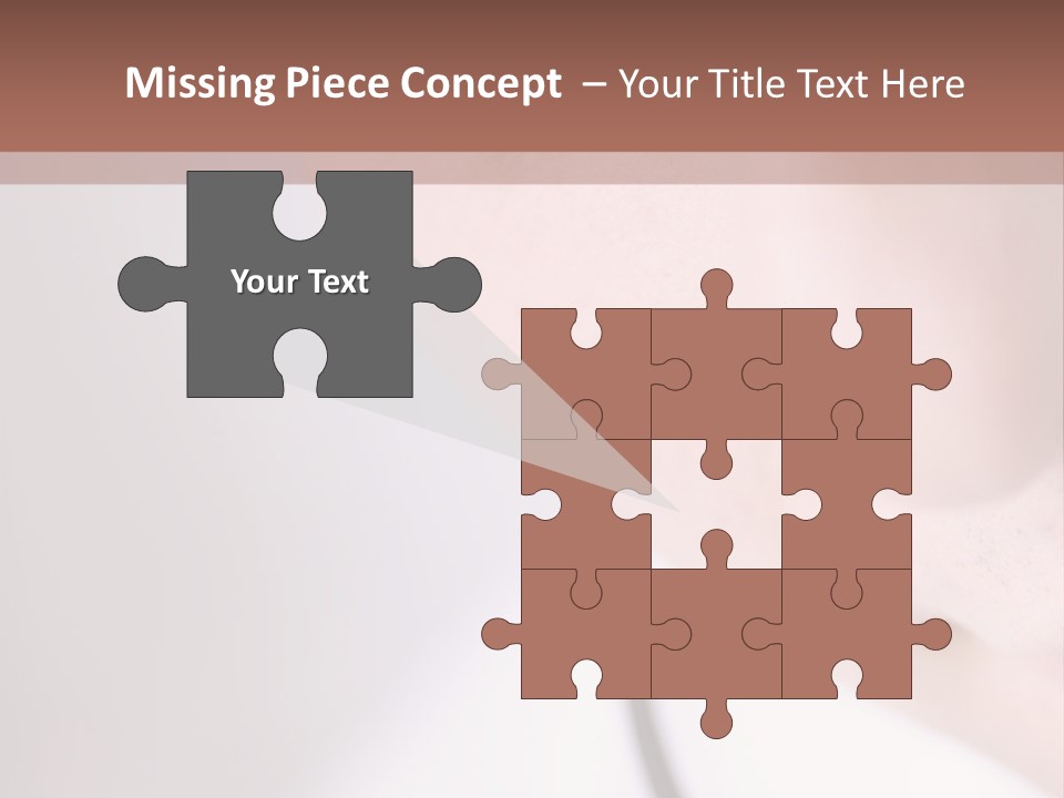 Closeup Of Operator PowerPoint Template