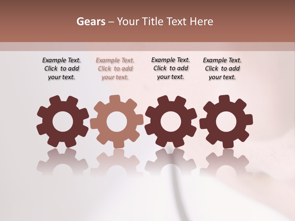 Closeup Of Operator PowerPoint Template
