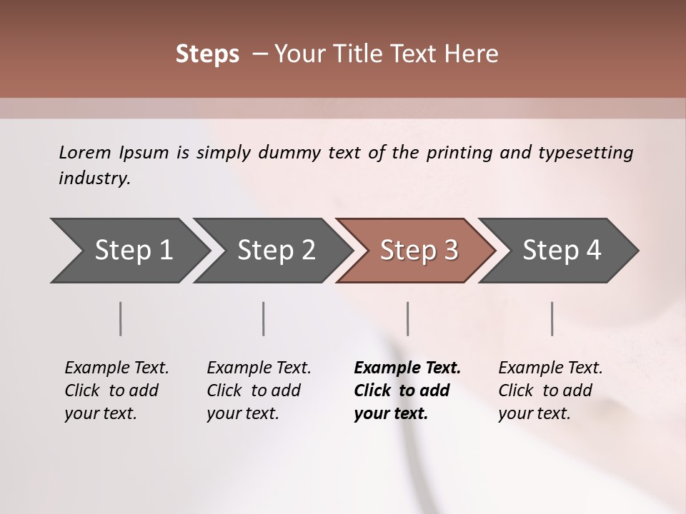 Closeup Of Operator PowerPoint Template