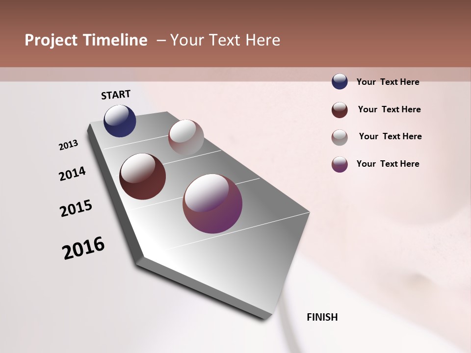 Closeup Of Operator PowerPoint Template
