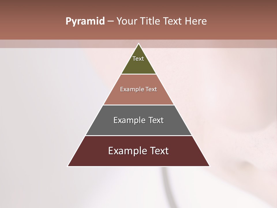 Closeup Of Operator PowerPoint Template