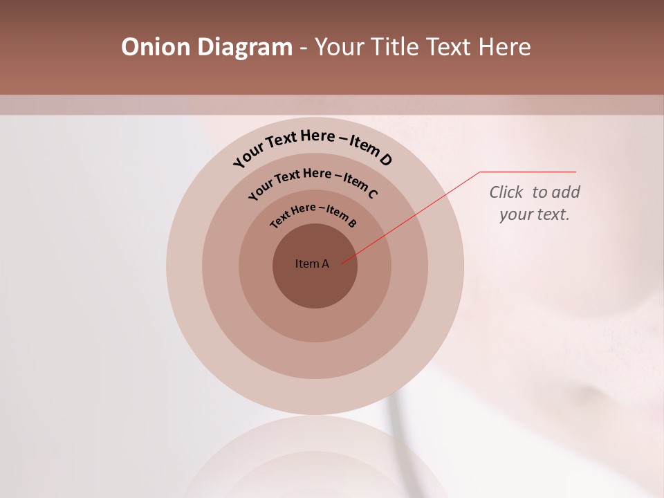 Closeup Of Operator PowerPoint Template