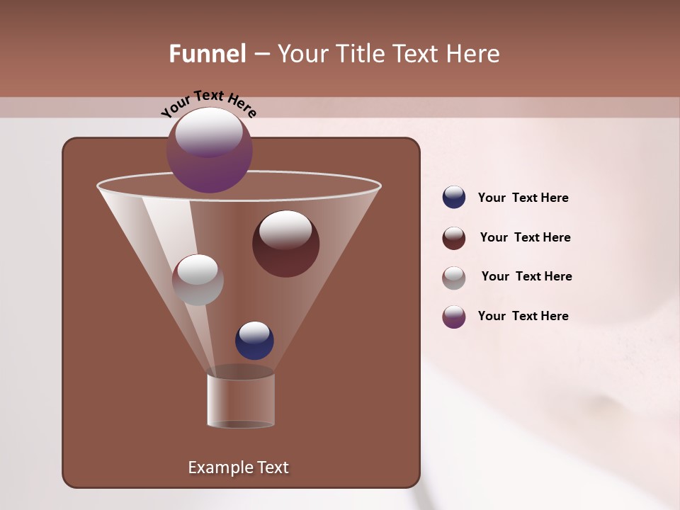 Closeup Of Operator PowerPoint Template