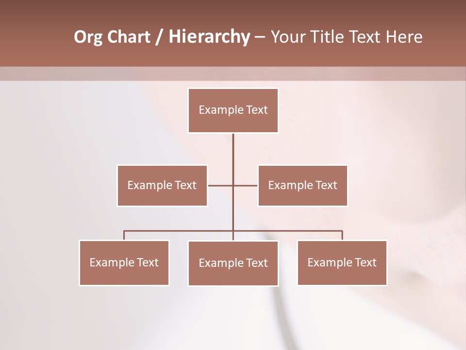 Closeup Of Operator PowerPoint Template