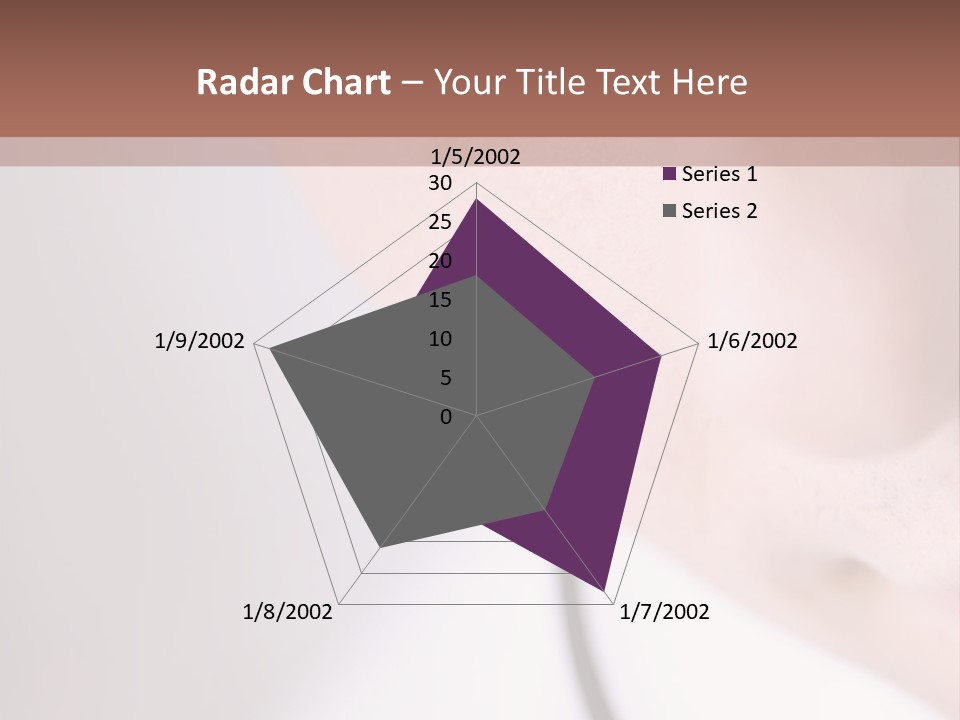 Closeup Of Operator PowerPoint Template