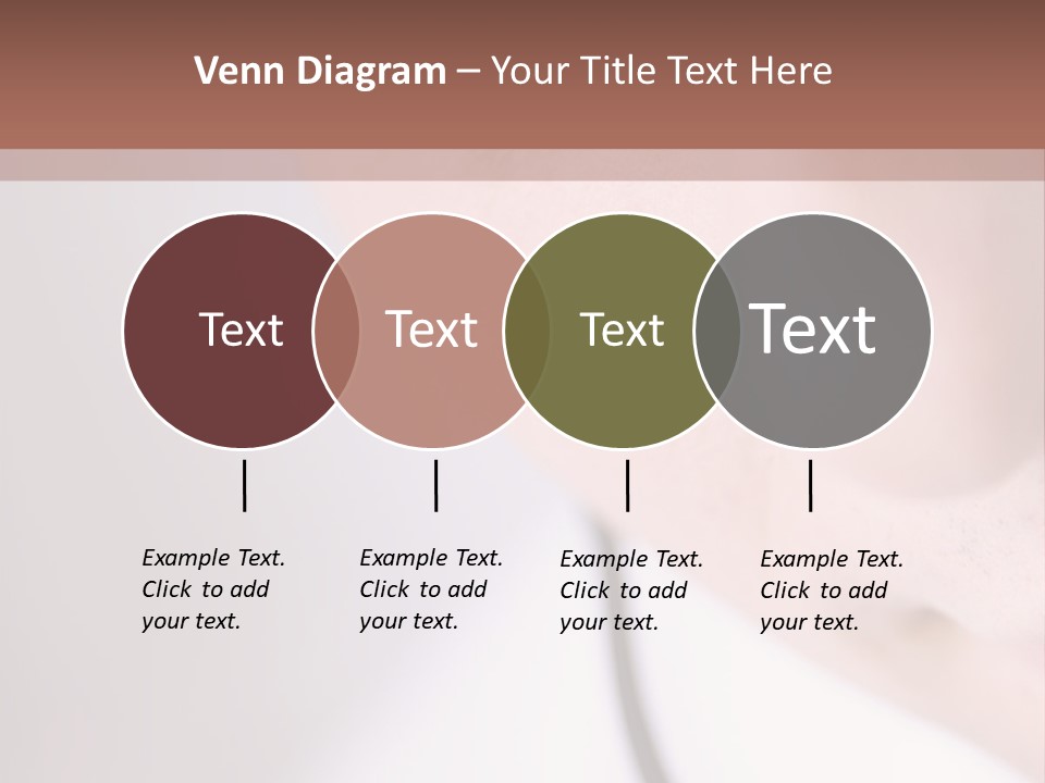 Closeup Of Operator PowerPoint Template