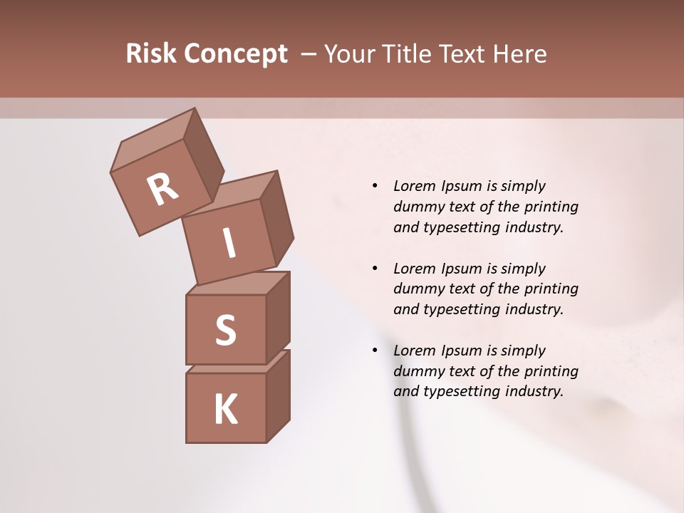 Closeup Of Operator PowerPoint Template