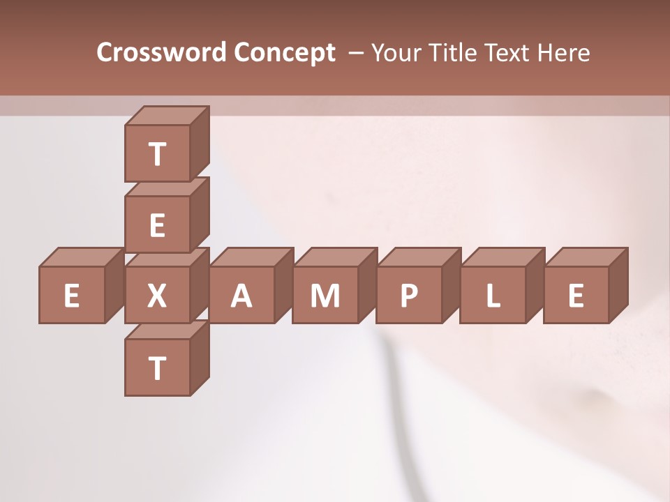 Closeup Of Operator PowerPoint Template