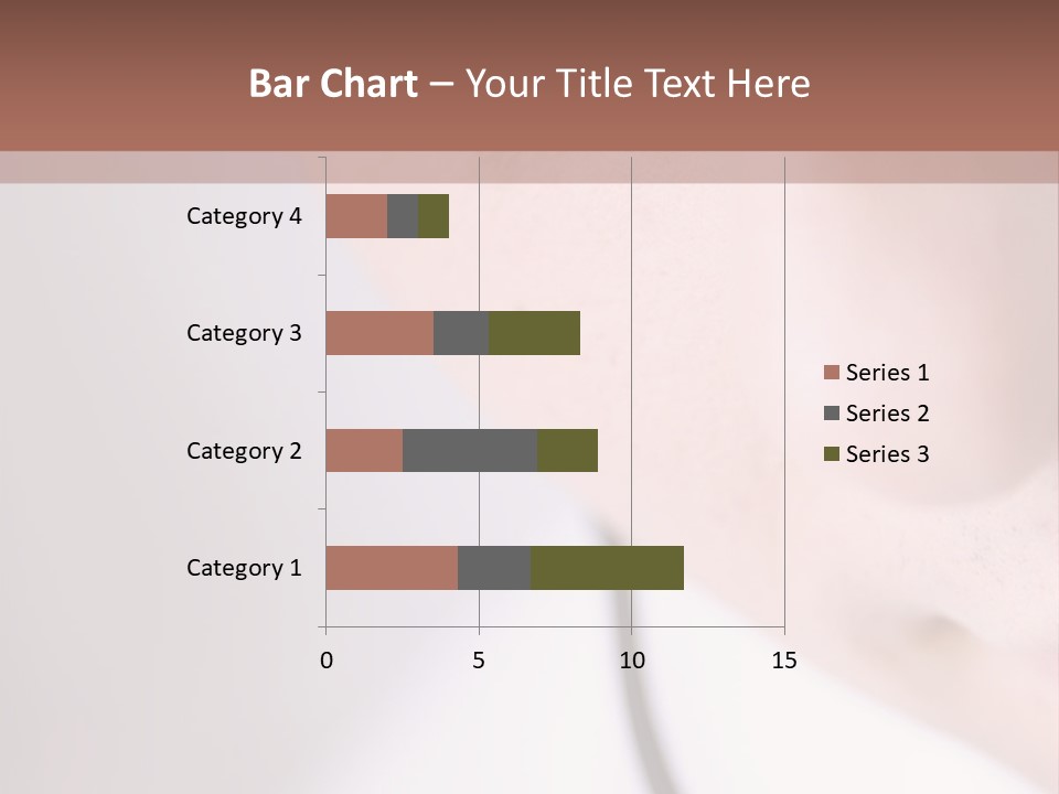 Closeup Of Operator PowerPoint Template