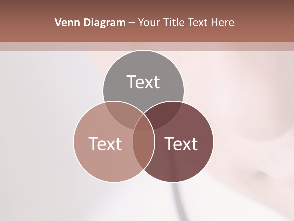 Closeup Of Operator PowerPoint Template