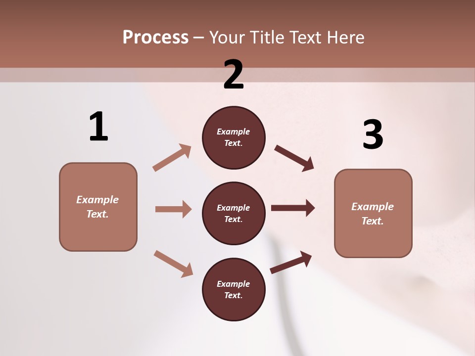 Closeup Of Operator PowerPoint Template