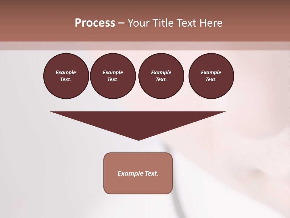 Closeup Of Operator PowerPoint Template