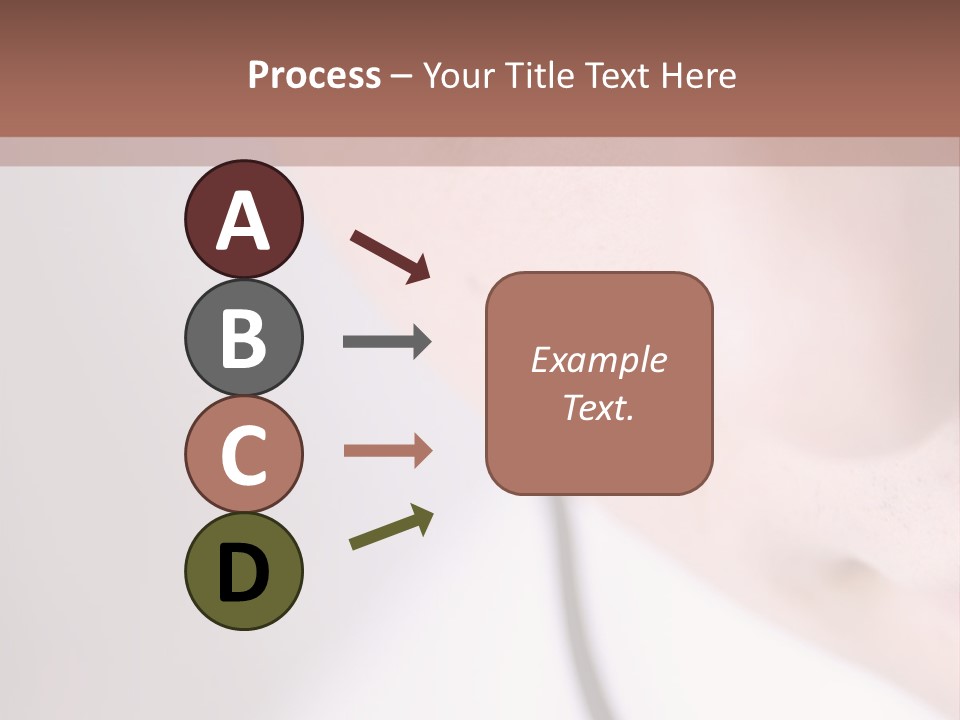 Closeup Of Operator PowerPoint Template
