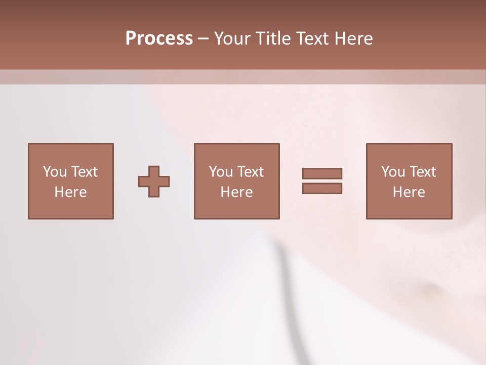 Closeup Of Operator PowerPoint Template