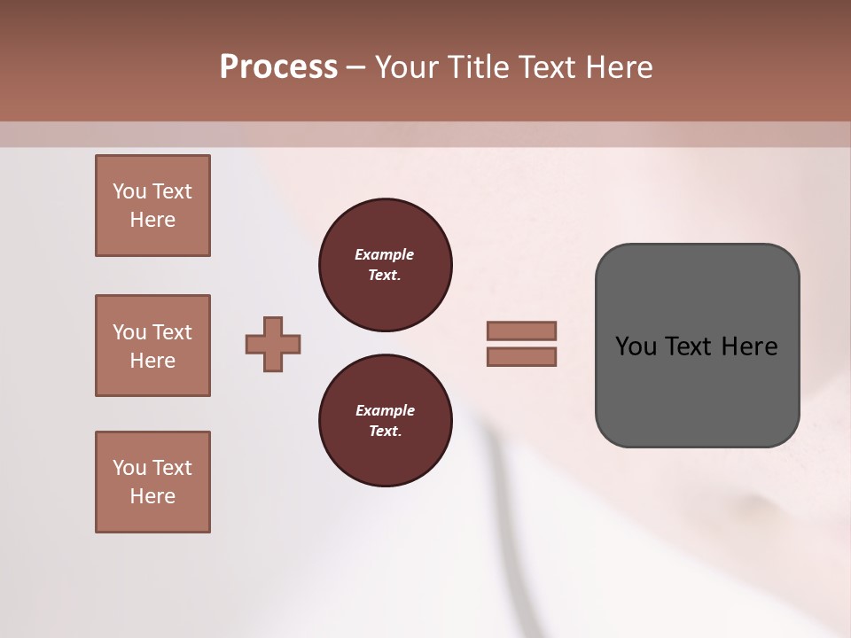 Closeup Of Operator PowerPoint Template