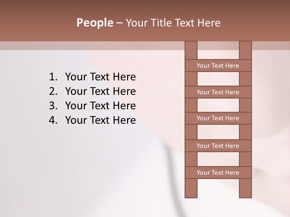 Closeup Of Operator PowerPoint Template