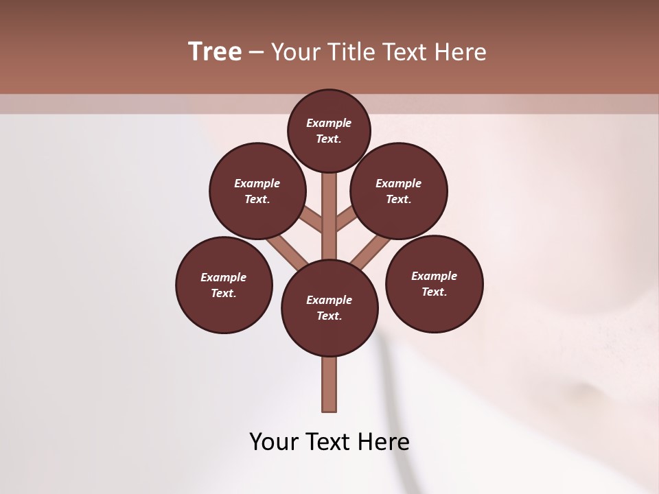 Closeup Of Operator PowerPoint Template