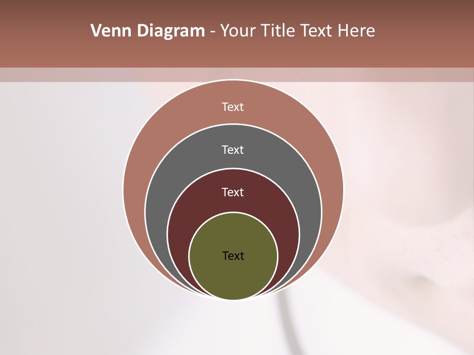 Closeup Of Operator PowerPoint Template
