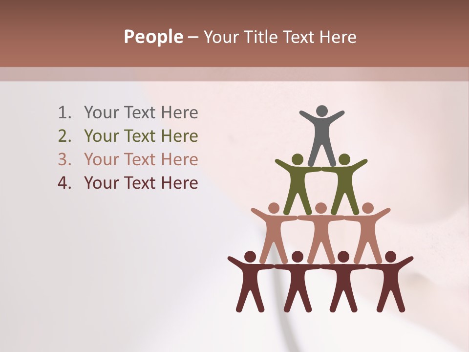 Closeup Of Operator PowerPoint Template