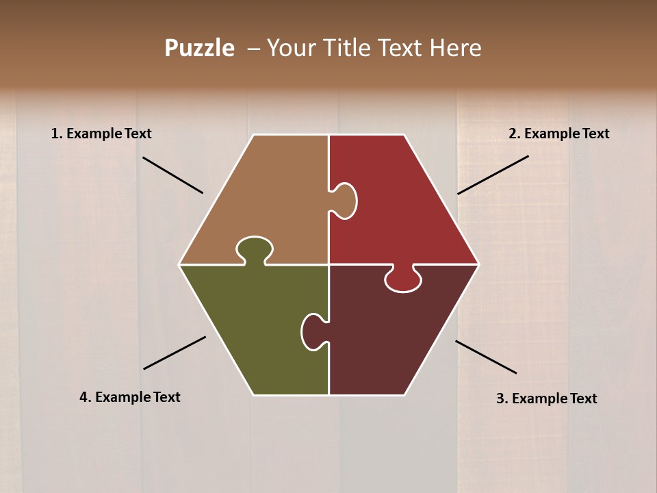Brazilian Cherry Wood Floor. PowerPoint Template