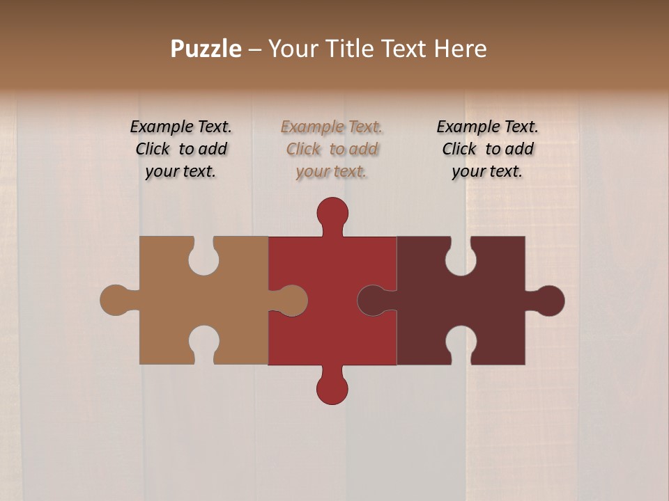 Brazilian Cherry Wood Floor. PowerPoint Template