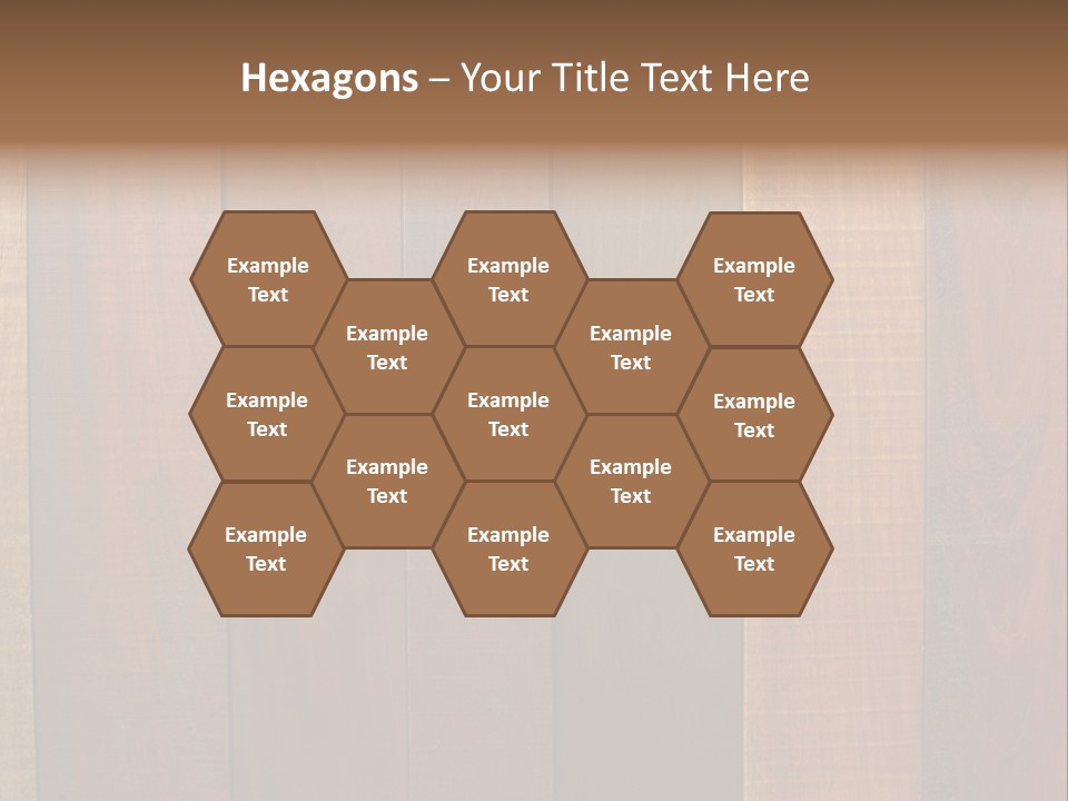 Brazilian Cherry Wood Floor. PowerPoint Template