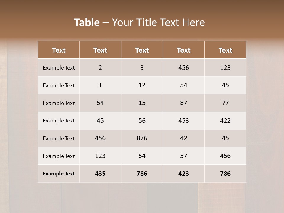 Brazilian Cherry Wood Floor. PowerPoint Template
