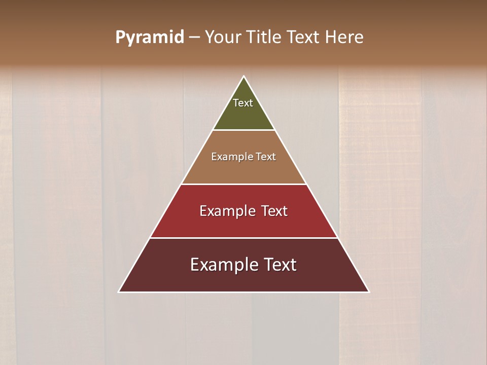 Brazilian Cherry Wood Floor. PowerPoint Template