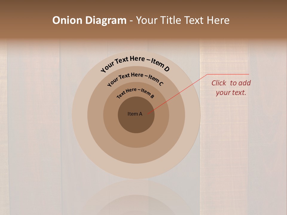 Brazilian Cherry Wood Floor. PowerPoint Template