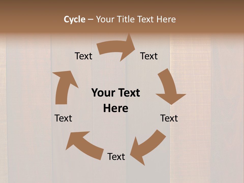 Brazilian Cherry Wood Floor. PowerPoint Template