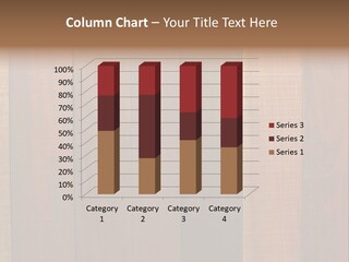 Brazilian Cherry Wood Floor. PowerPoint Template