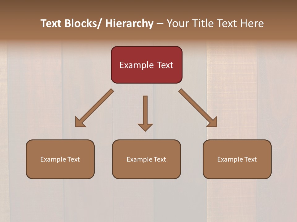 Brazilian Cherry Wood Floor. PowerPoint Template